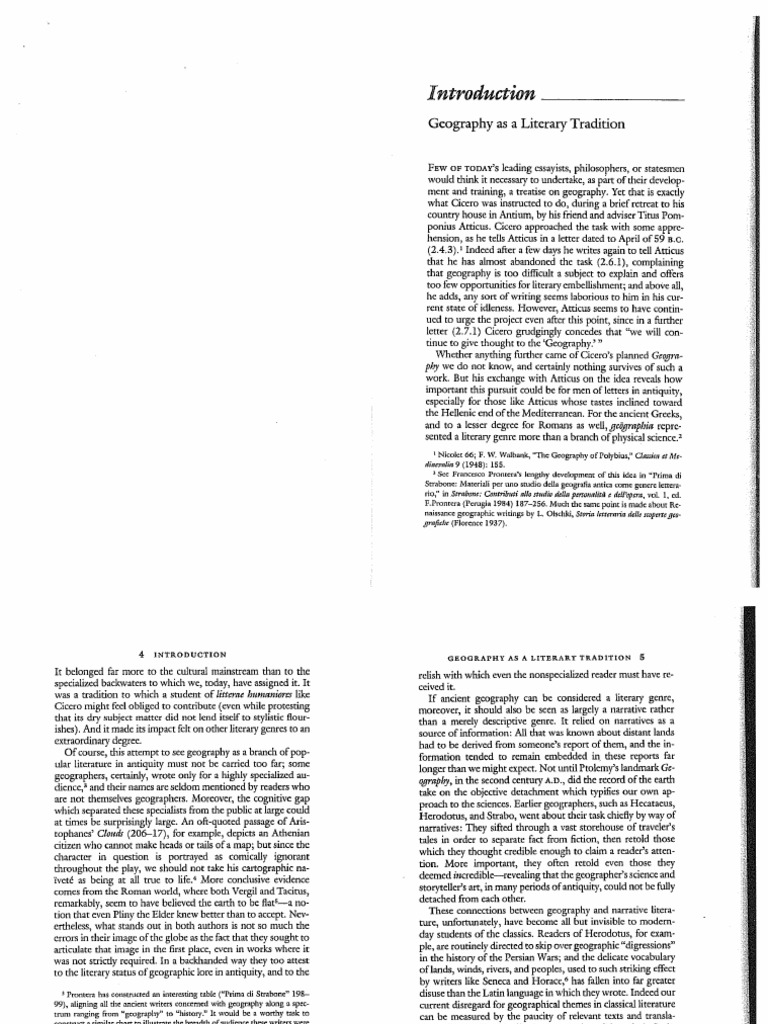 Geography as a Literary Tradition PDF