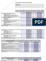 Carta Gantt Educación Matemática 4° Año 2020