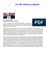 Argentina y Peru - PBI, Inflacion y Pobreza