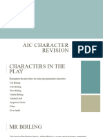 AIC Character Revision