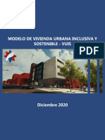 Modelo de Vivienda Urbana Inclusiva y Sostenible VUIS