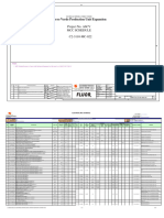 Cerro Verde Production Unit Expansion: Project No. A6CV MCC Schedule