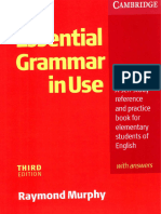 Essential Grammar in Use Elementary 3rd Ed Murphy