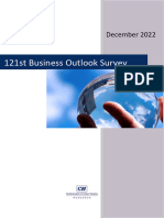 121st Business Outlook Survey Report (Oct-Dec 2022)