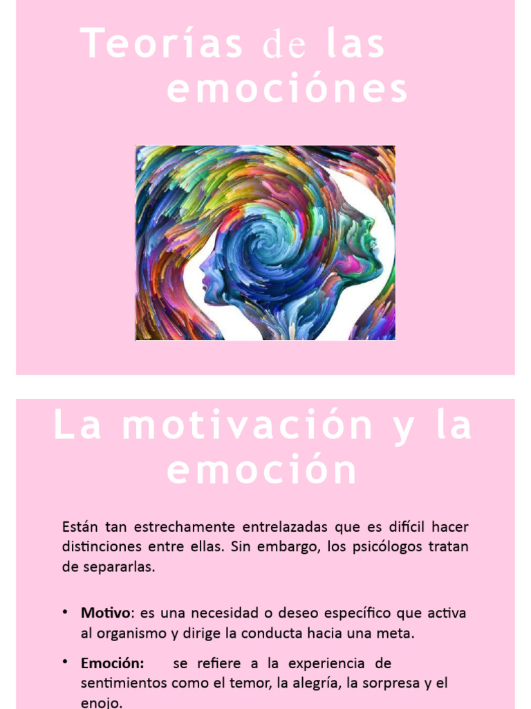 Teoria de Las Emociones | PDF