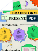 Fun Maximalist Brainstorm Presentation