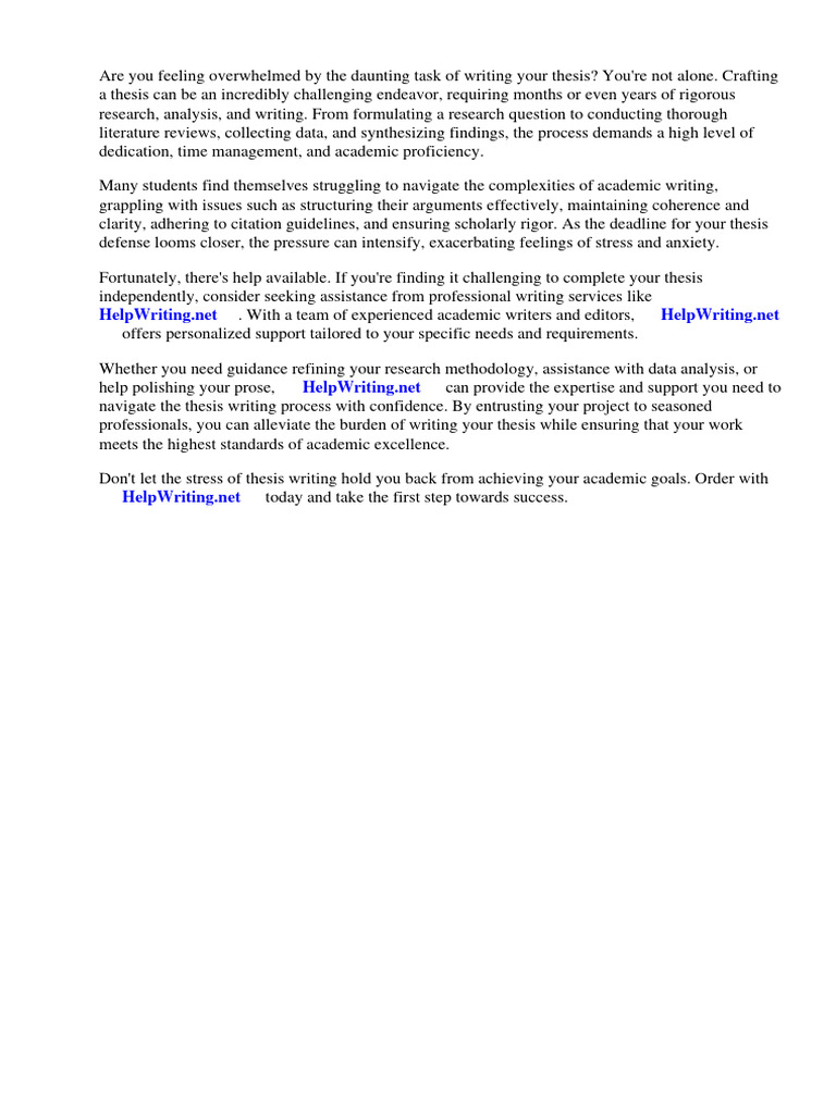 Email To Thesis Defense Committee | PDF