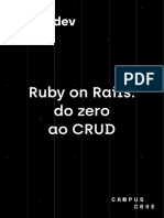 TreinaDev - Ruby On Rails Do Zero Ao CRUD