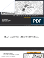 Plan Maestro Urbano Sectorial Huamán