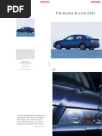 Download Honda Accord Saloon 7th Gen Prefacelift by AOCUK SN71149173 doc pdf