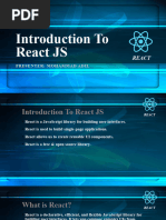 1 - Introduction To React JS