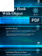 36 - Usestate Hook With Object