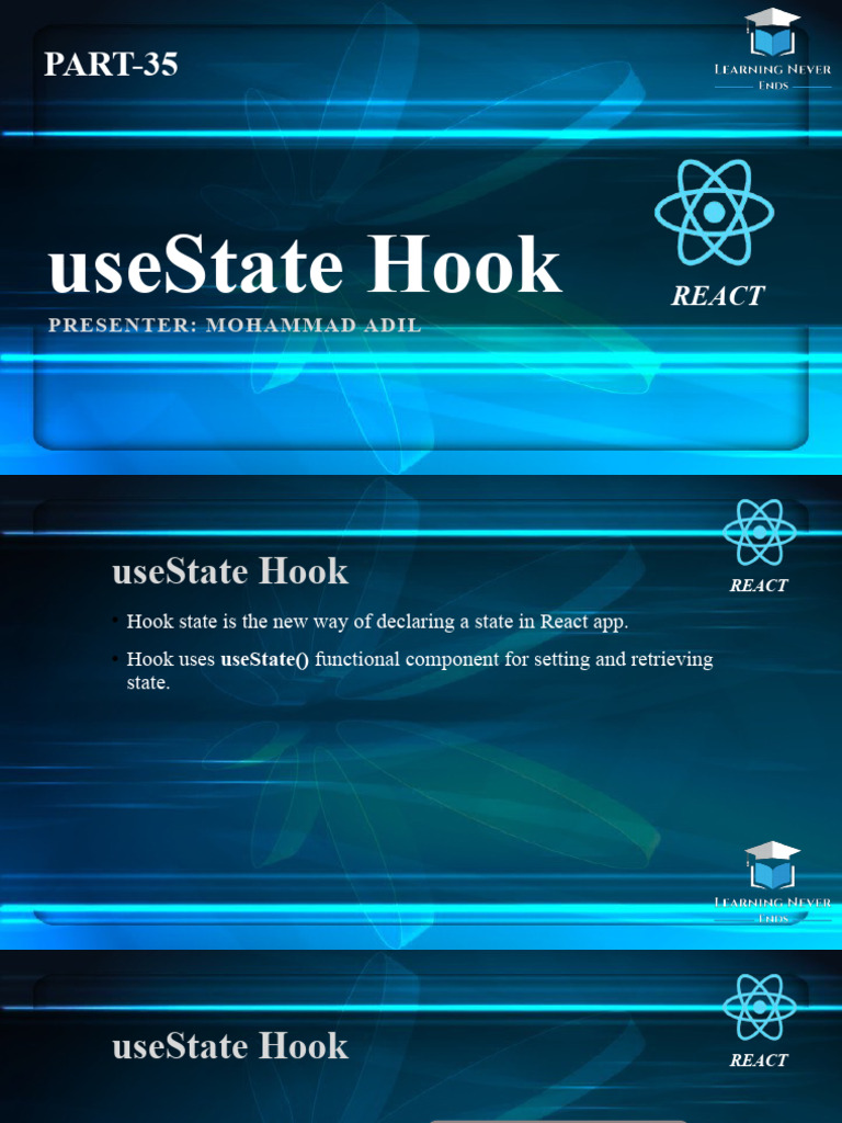 Understanding React useState Hook | PDF | Computing | Information ...