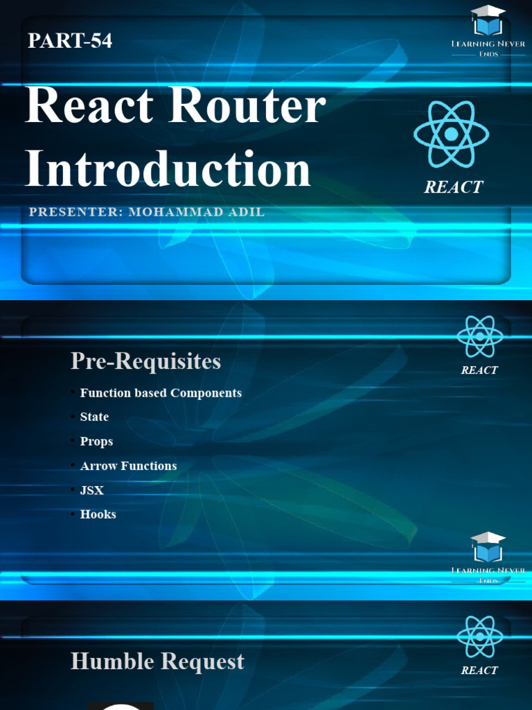 Introduction to React Router Basics | PDF | Home & Garden