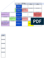 Calendario Logial Marzo, Abril, Mayo Del 24