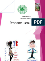 Pronoms en Et y