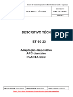 ET-60-23 - Adaptação Dispositivo APC Dianteiro GM