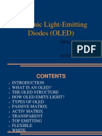 Organic Light-Emitting Diodes (OLED) : - Brijnandan Singh