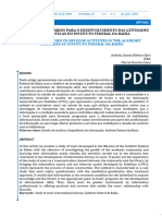 Estudo de Usuários para o Desenvolvimento Das Atividades Nas Bibliotecas Do Instituto Federal Da Bahia - Silva - Informação em Pauta