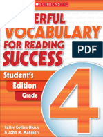 Powerful Vocabulary For Reading Success Students Edition Grade 4