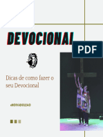 Dicas de Como Fazer o Seu Devocional