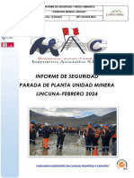 INFORME DE SEGURIDAD MANTENIMIENTO DE PARADA DE PLANTA LINCUNA Febrero MAC 2024docx