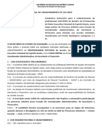 Edital 05-2023 - Processo Seletivo Interno (Somente para Servidores Efetivos) - Etapa Prévia - Casf