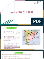 Spanish Cuisine