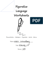 3er Año Figurative Language Worksheets