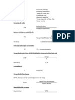 KPI Mantenimiento