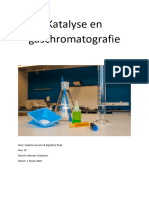 Scheikunde PO Katalyse en Gaschromatografie