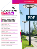 Farola Solar Urban UFO 800W