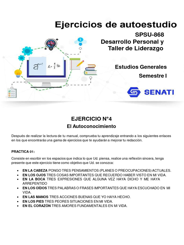 Autoconocimiento y Liderazgo Personal | PDF | Business