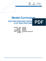 MC - Knitting Machine Operator Flat Bed Knitting - TSC - Q4102 - v2.0