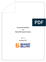 Bharat Bill Payment System-Procedural Guidelines Ver 1.1 - 0