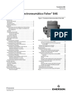 Instruction Manual Transductor Electroneumático Fisher 846 846 Electro Pneumatic Transducers Spanish Universal Es 135440
