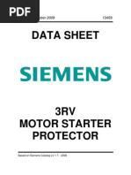 Download Siemens 3RV Motor Starter Protector by Aliff Azlee SN71153109 doc pdf
