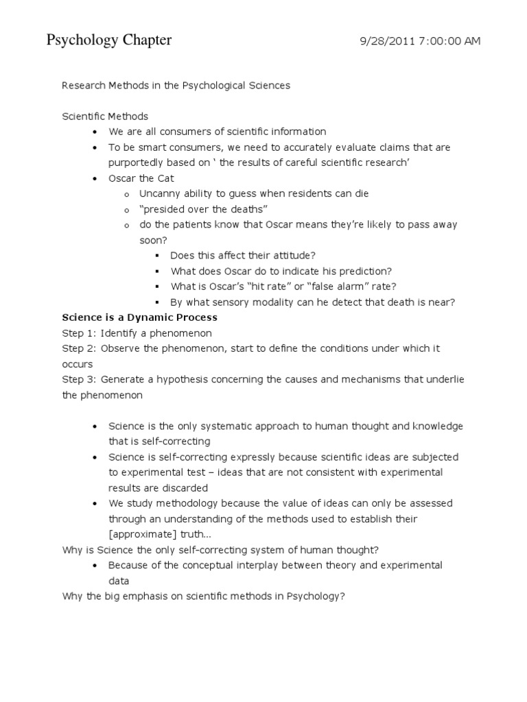 Research Methods in Psychology Explained | PDF