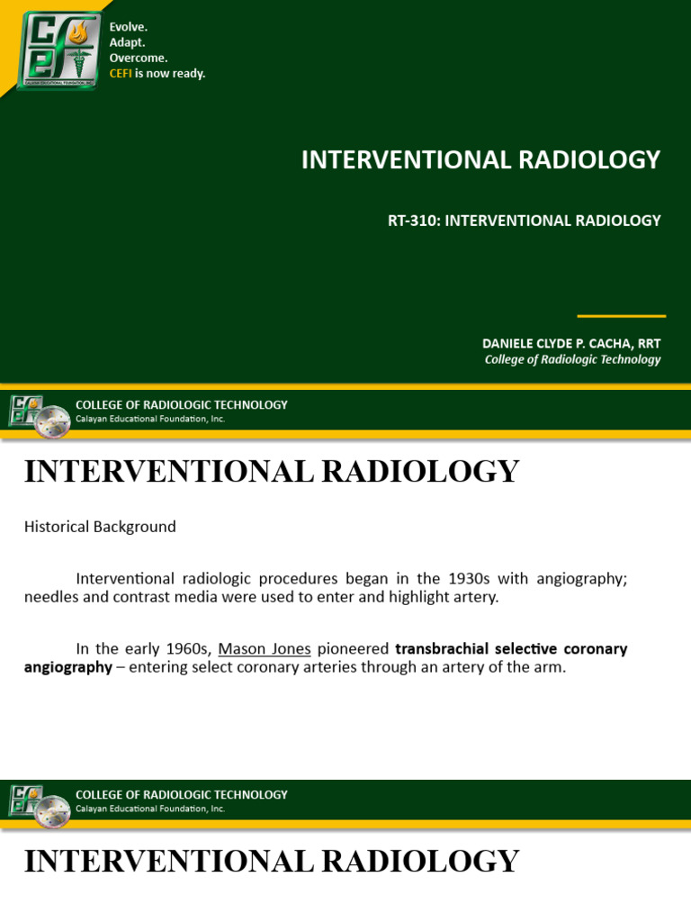 Interventional Rad 5 | PDF | Interventional Radiology | Catheter