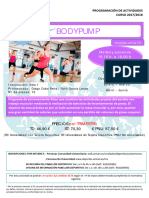 Folleto Bodypump 17-18