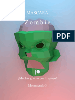Máscara Zombie