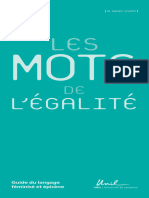 Guide Mots Egalite 2018