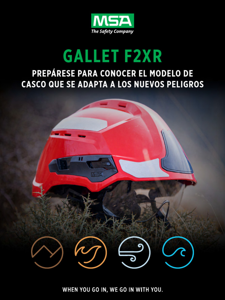 Casco Gallet F2XR: Protección Integral | PDF | Fuego fatuo | Ciclones ...
