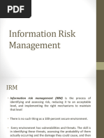 Informtion Risk Management