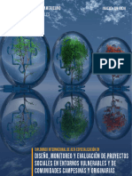 Diseño, Monitoreo Y Evaluación de Proyectos Sociales en Entornos Vulnerables Y de Comunidades Campesinas Y Originarias