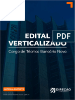 Edital Verticalizado Tecnico Bancario Novo 2024