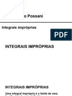 CÁLCULO I - MCA501 - S06 - 09 - Cálculo I - Integrais Impróprias