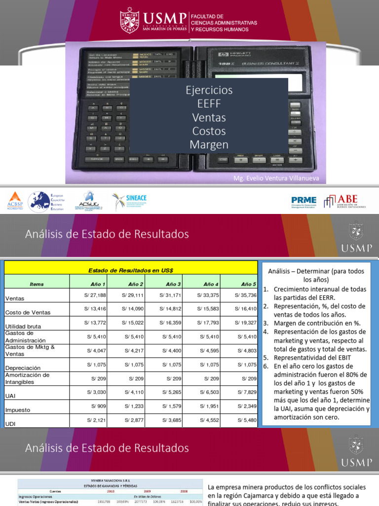 Análisis Financiero y Resultados Empresariales | PDF | Estado de ...