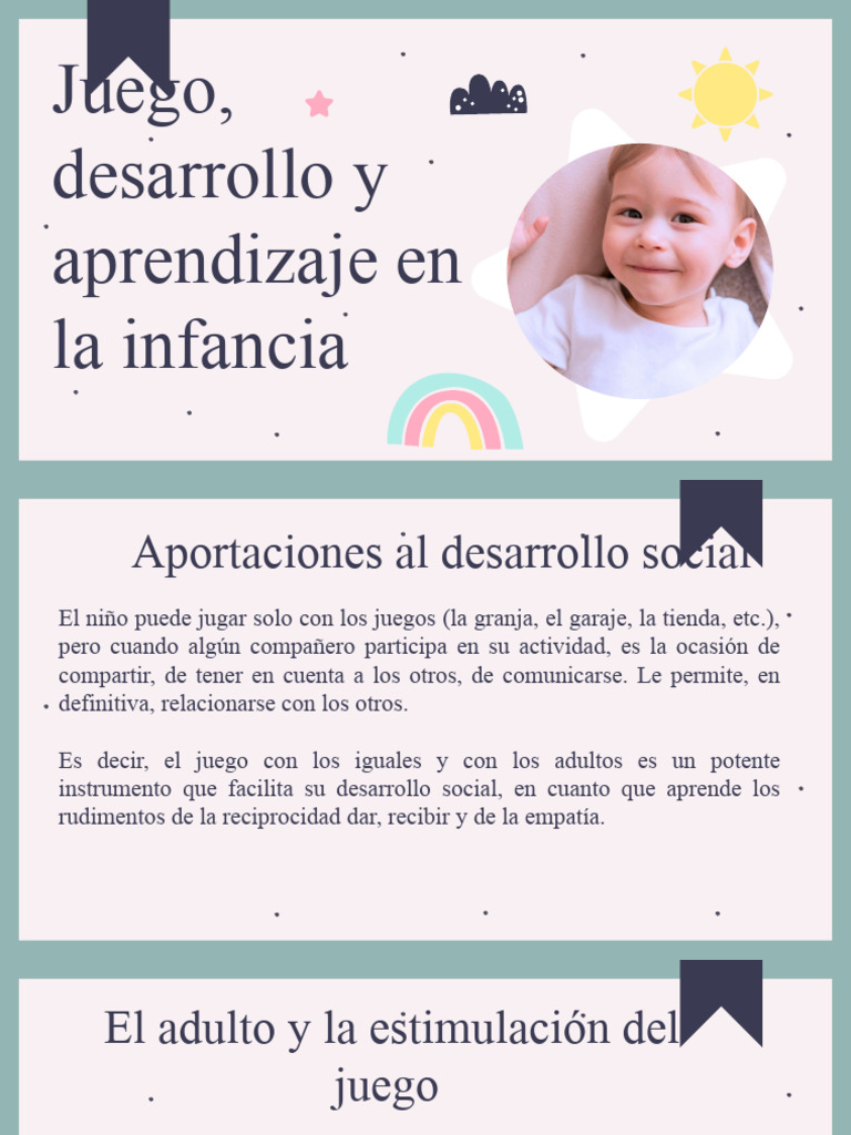 Juego y aprendizaje en la infancia | PDF | Aprendizaje | Habilidades ...