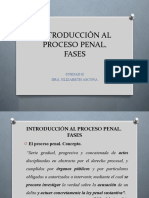 Unidad Ii - Introducción Al Proceso Penal Unidad Ii